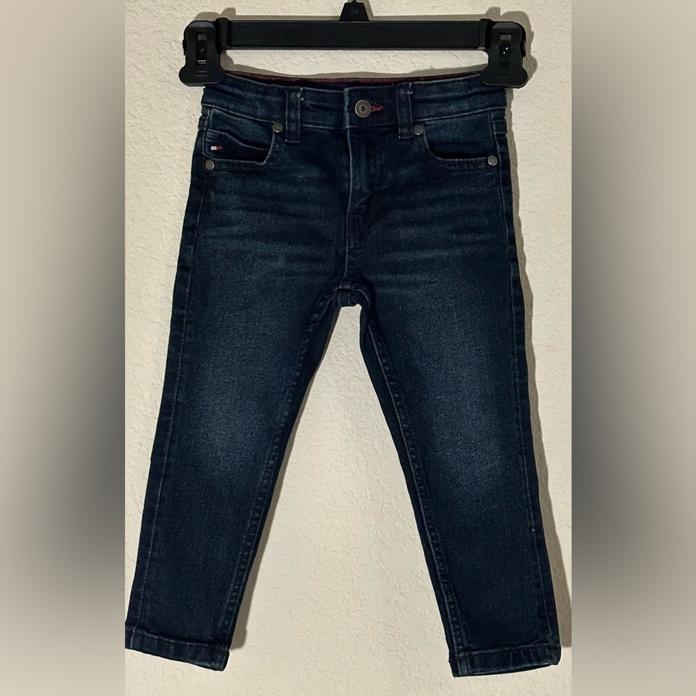 Tommy Hilfiger Blue Slim Jeans and first impressions, flannel cuffs jeans